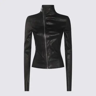 Women's Rick Owens Leather Jackets - up to −78% | Stylight