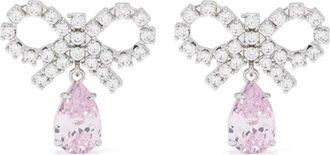 Self Portrait Orecchini pendenti con fiocco - Argento