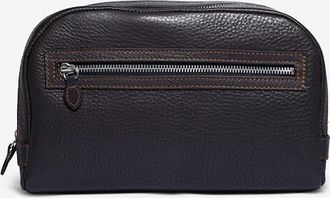 F. Hammann Grosser Lederkulturbeutel mit zwei F&auml;chern