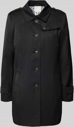 Fuchs Schmitt Trenchcoat mit &Auml;rmelriegeln in Black, Gr&ouml;&szlig;e 34