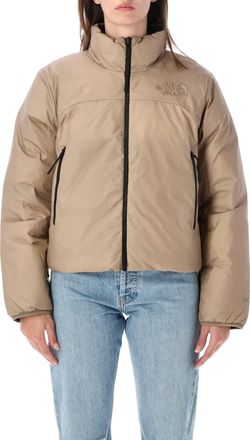 The North Face Pertex Nuptse Reversible Cropped Down Jacket