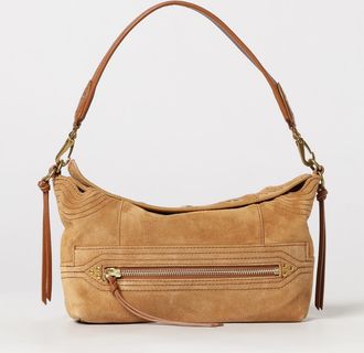 Jerome Dreyfuss Borsa a spalla mini Lucky in pelle di vitello scamosciata