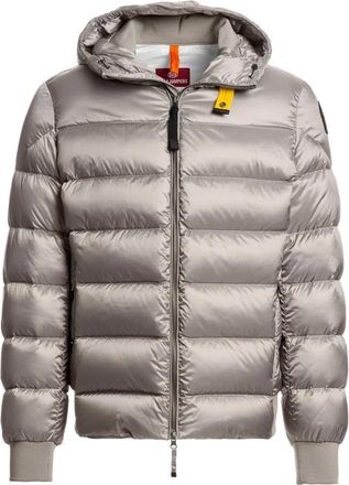 Parajumpers Pharrell Hooded Bomber - Heren - Gewatteerde jassen - Grijs - XL - Polyester - Jassen