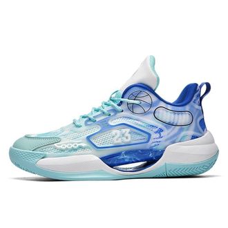 Generic Mens Basketball Shoes are Non Slip Breathable, Wear-Resistant, Fashionable Comfortable Outdoor Sports Boots Walking Shoes(Blue,8.5 UK)