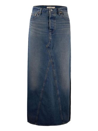 Levi's Icon denim skirt - women - Cotton - 26 - Blue