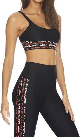 Beach Riot Leah Top In Multi Leopard