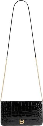 Balenciaga (WMNS) Balenciaga Hourglass Phone Pouch Black 8661262ABWD1000