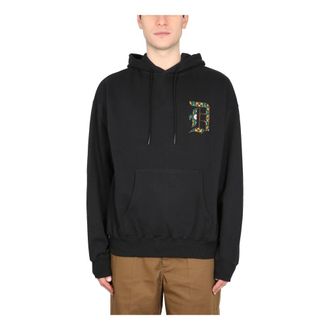 Dr&ocirc;le de Monsieur Le Hoodie D - Heren - Sweatshirts & Hoodies - Zwart - Maat: S