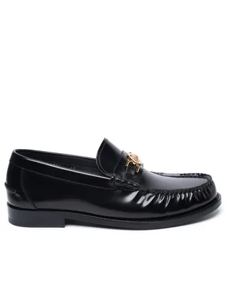Versace Schwarze Lear-Loafer von Versace