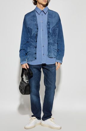 Diesel Shirt S-SIMPLY-DLBV, Mens, Blue