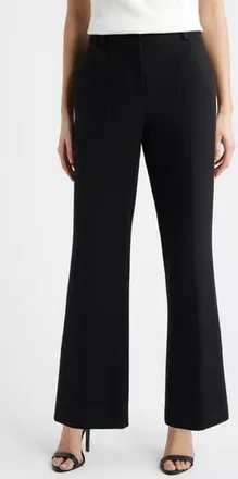 Elie Tahari The Jennie Trousers in Noir at Nordstrom Rack, Size 10