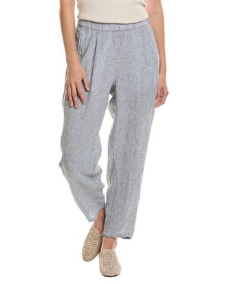 Eileen Fisher Pleated Linen Lantern Pant