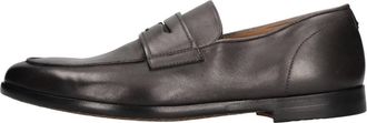 Doucal's Platte schoenen - Heren - Loafers - Grijs - 45 EU - Leer - Schoenen