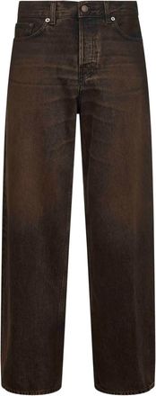 Haikure Jeans in cotone - Marrone