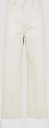 Bottega Veneta White Denim Pants