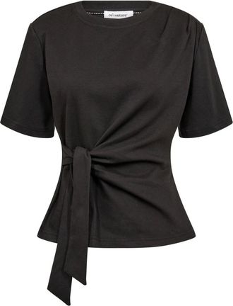Co'Couture Dames, Tops, Zwart, Maat: XS Katoen