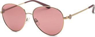 Tory Burch Womens Ty6082 56Mm Polarized Sunglasses