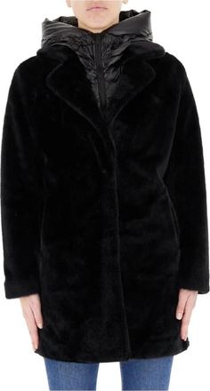 Bomboogie Zwarte Jas - Dames - Parka Jassen - Zwart - L - Jassen
