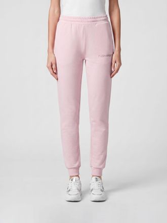 Plein Sport Slim Fit Jersey Jogging Trousers with Elasticated Waist