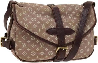 Louis Vuitton Pre-owned Cross Body Bags, female, Brown, Size: ONE SIZE Pre-owned Canvas louis-vuitton-bags