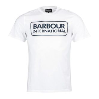 Barbour Hombre, Camisetas, Blanco, Talla: 2XL
