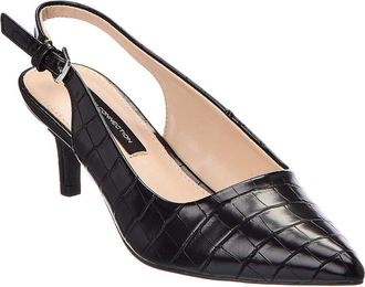 French Connection Quinn Croco Pump