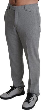 Bencivenga Wool Checke Dress Men Formal Trouser Mens Pants