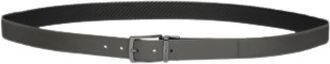 Emporio Armani Riemen - Heren - Riemen - Zwart - ONE Size - Leer - Accessoires
