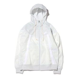 Nike Mens Nike Sportswear Windrunner Jacket White CU4514-028