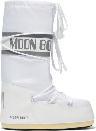 Moon Boot Icon Water Repellent Moon Boot in White/White at Nordstrom, Size 45