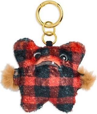 Leith Stuffed Monster Bag Charm in Red Multi- Gold at Nordstrom Rack