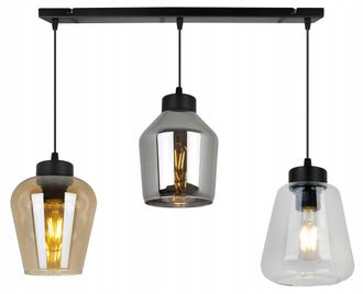 OEM L&aacute;mpara Colgante Moderna Y Elegante Con Pantalla De Cristal