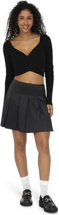 Belle & Bloom Palm Breeze Tennis Skort in Black at Nordstrom, Size X-Small Au
