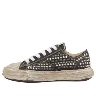 Miharayasuhiro Peterson 23 OG Sole Studded Canvas Low Grey A13FW715-GRY