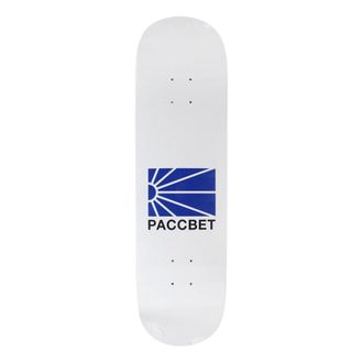Rassvet Ski Accessories, unisex, Multicolor, Size: ONE SIZE Wooden Skateboard Deck with Red and White Design