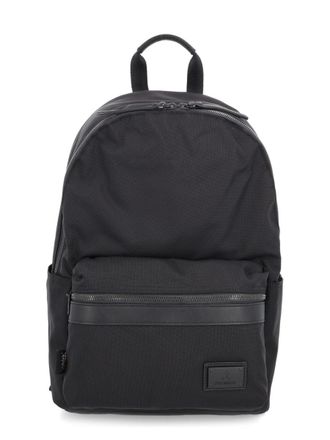 Premiata Structured Matte Black Premiata Backpack with Ergonomic Straps