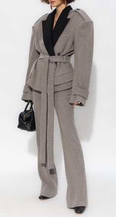 The Mannei Sewan Flared Trousers, Womens, Grey