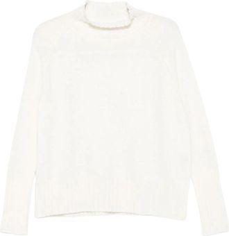 Be You Cashmere Truien - Dames - Cashmere truien - Wit - S - Truien & Vesten