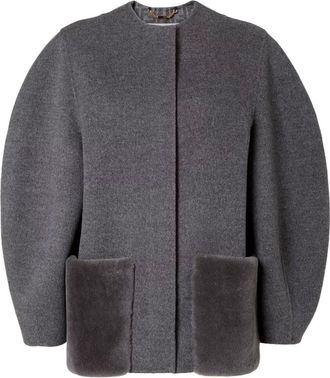 Fendi Ff Double Wool Blouson