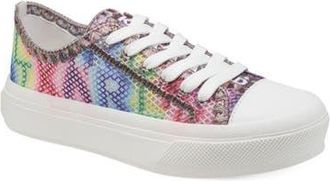 Karl Lagerfeld Giddeon Platform Sneaker in White Multi at Nordstrom, Size 11