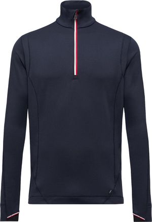 Moncler Polartec Half Zip Sweatshirt Blue Size XL