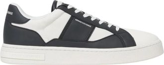 A|X Armani Exchange Schoenen, Heren, Wit, 44 EU, Xux 241X Low Top Sneakers