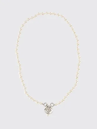 Vivienne Westwood Collana con pendente Orb con perle e cristalli