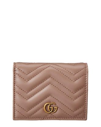 Gucci Gg Marmont Leather Card Case