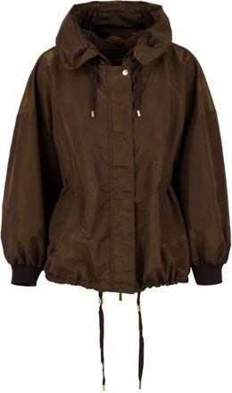 Moorer Fiona-Ttl Jassen - Dames - Winterjassen - Bruin - XS - Jassen