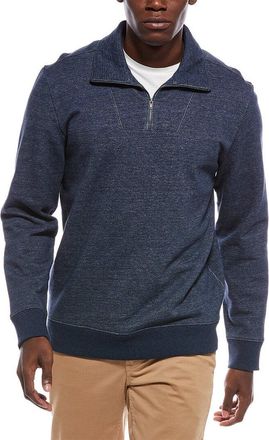 Vince Mock Neck 1/4-Zip Sweater