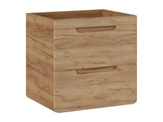 Vente-Unique Mueble de ba&ntilde;o suspendido en color natural - 60 cm - ARUBA