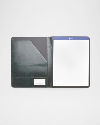 Royce Leather Executive Leather Writing Portfolio, Personalized