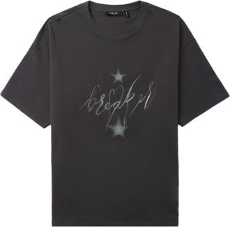 Five CM graphic-print cotton T-shirt - men - Cotton - S - Grey