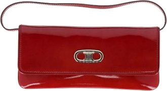 Celine Pre-owned Clutches, female, Red, Size: ONE SIZE Pre-owned Vintage Clutch